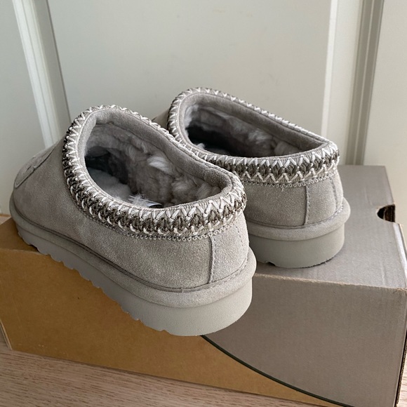 UGG Men's Tasman Grey/Green Graphic Shadow Slipper - M 8- W 9.5 - Picture 6 of 11